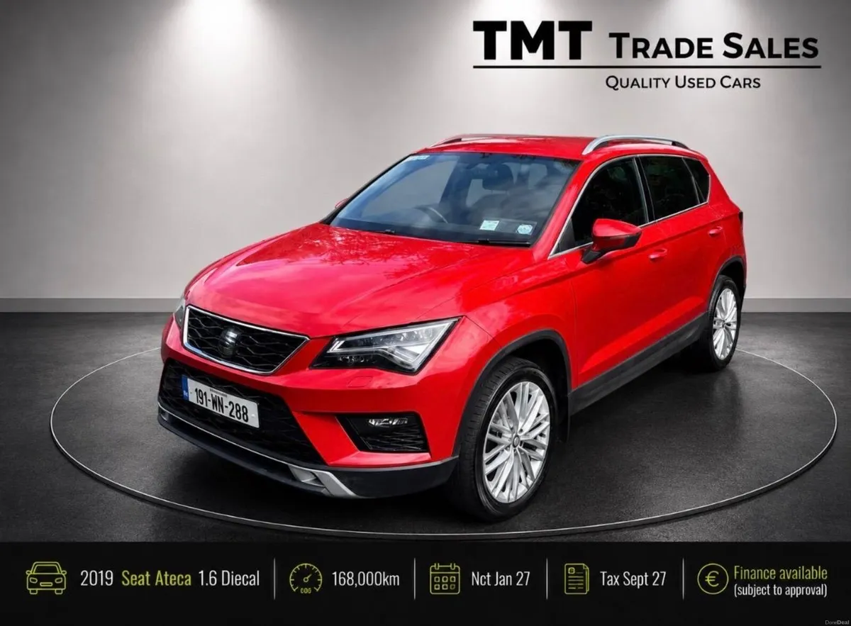 2019 Seat Ateca 1.6TDI High Spec - Image 1