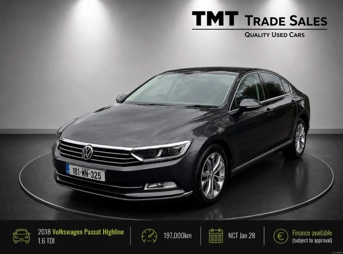 2018 Volkswagen Passat Highline 1.6 tdi - Image 1