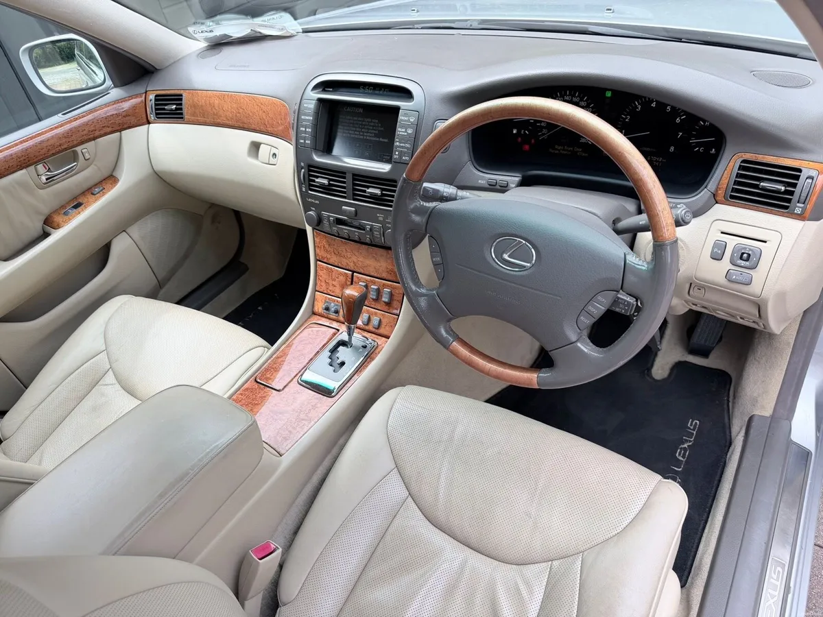 LEXUS LS430. 67,000 KMS. 2 Owners. IRISH. 2005 - Image 4