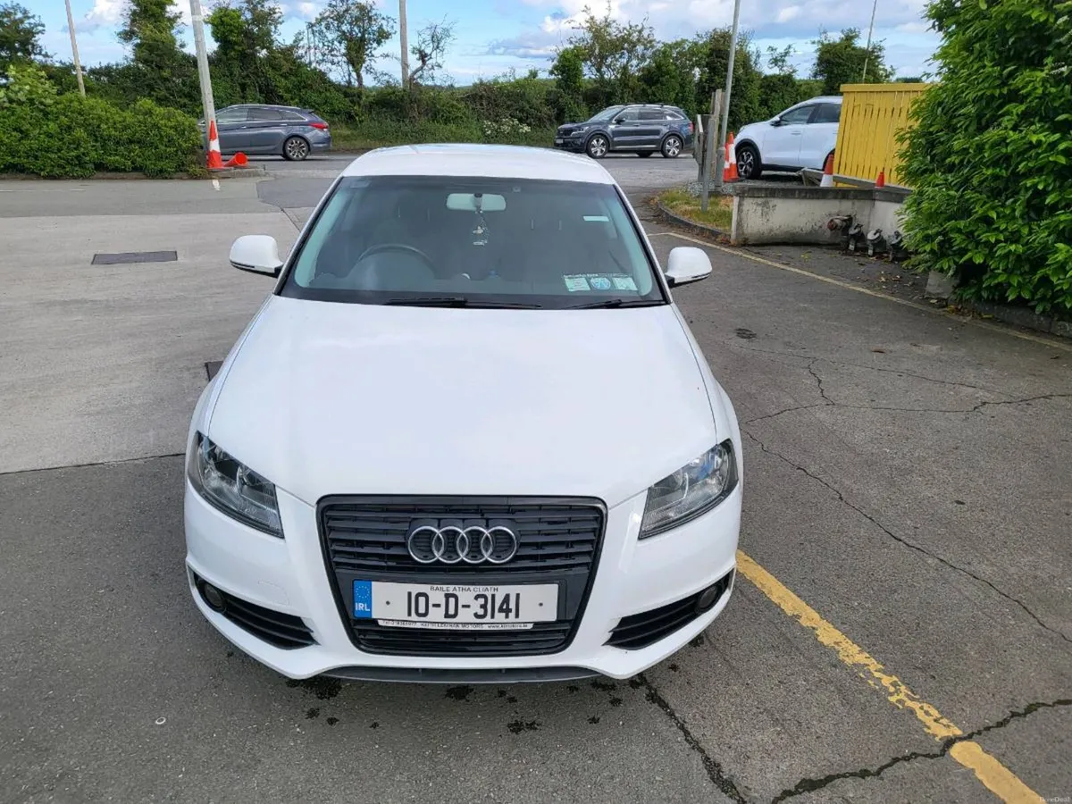 2010 white Audi a3 nct and tax - Image 2