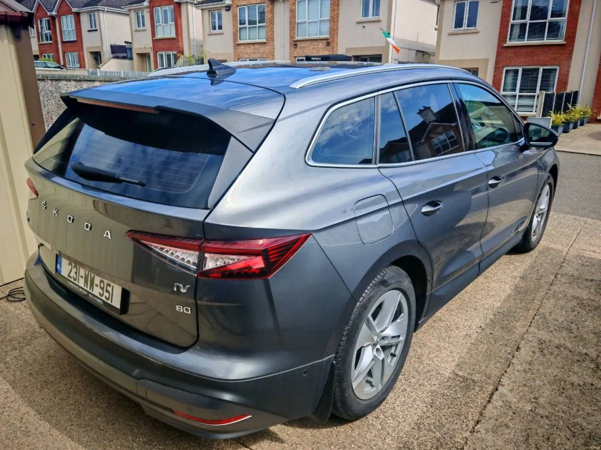 Skoda Enyaq iV80 Grey - Image 3