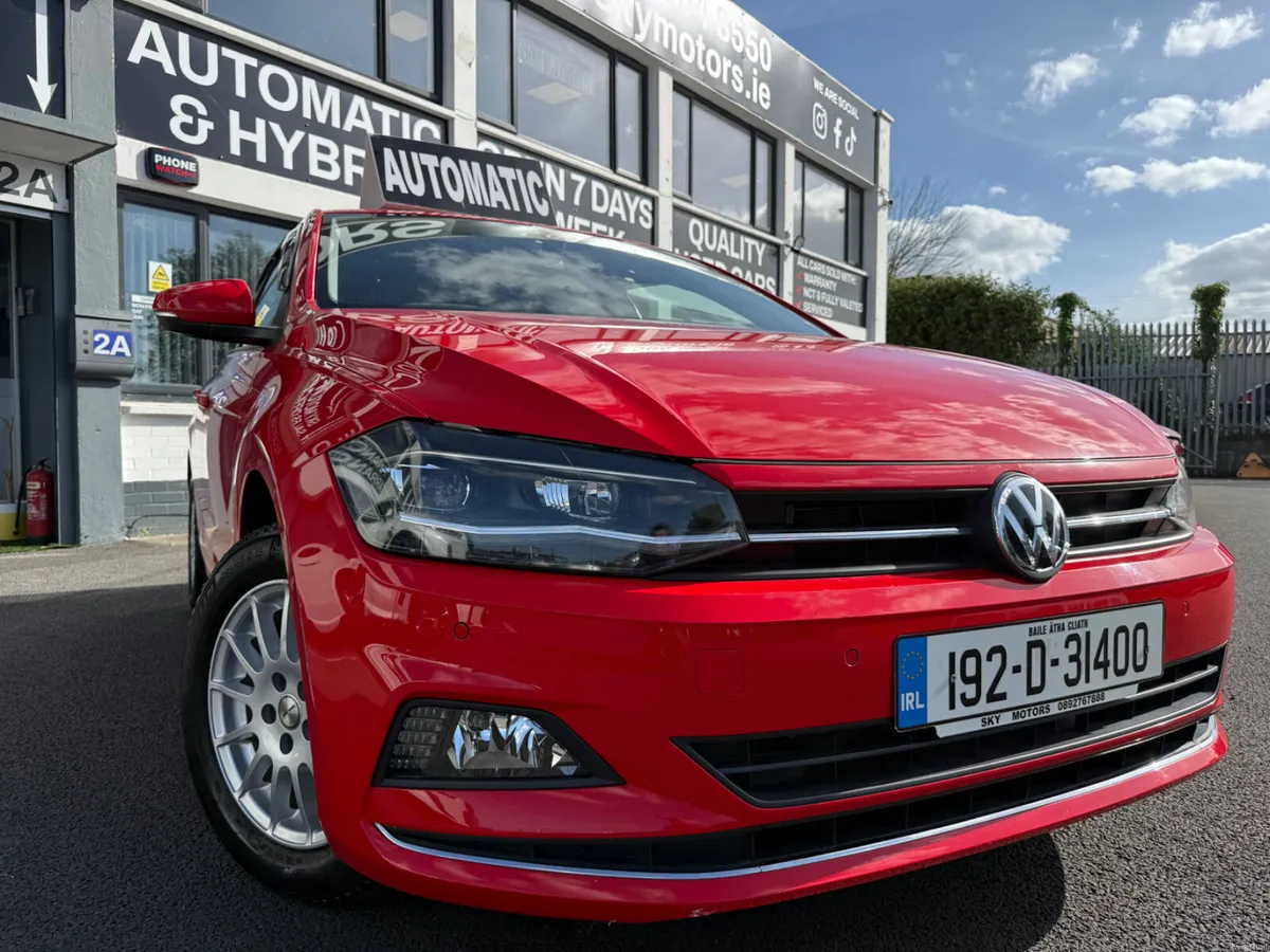 2019 VW POLO 1.0 petrol auto, 27k Miles Only - Image 1