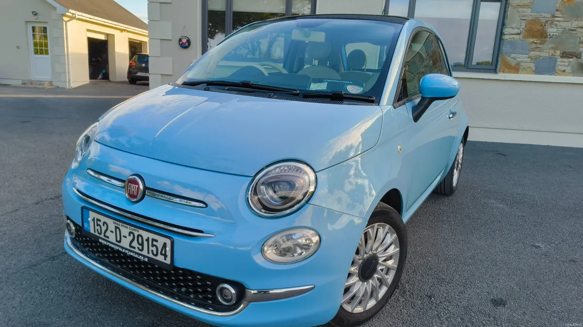 2015 Fiat 500  1.2 Lounge NCT 01/27 - Image 3