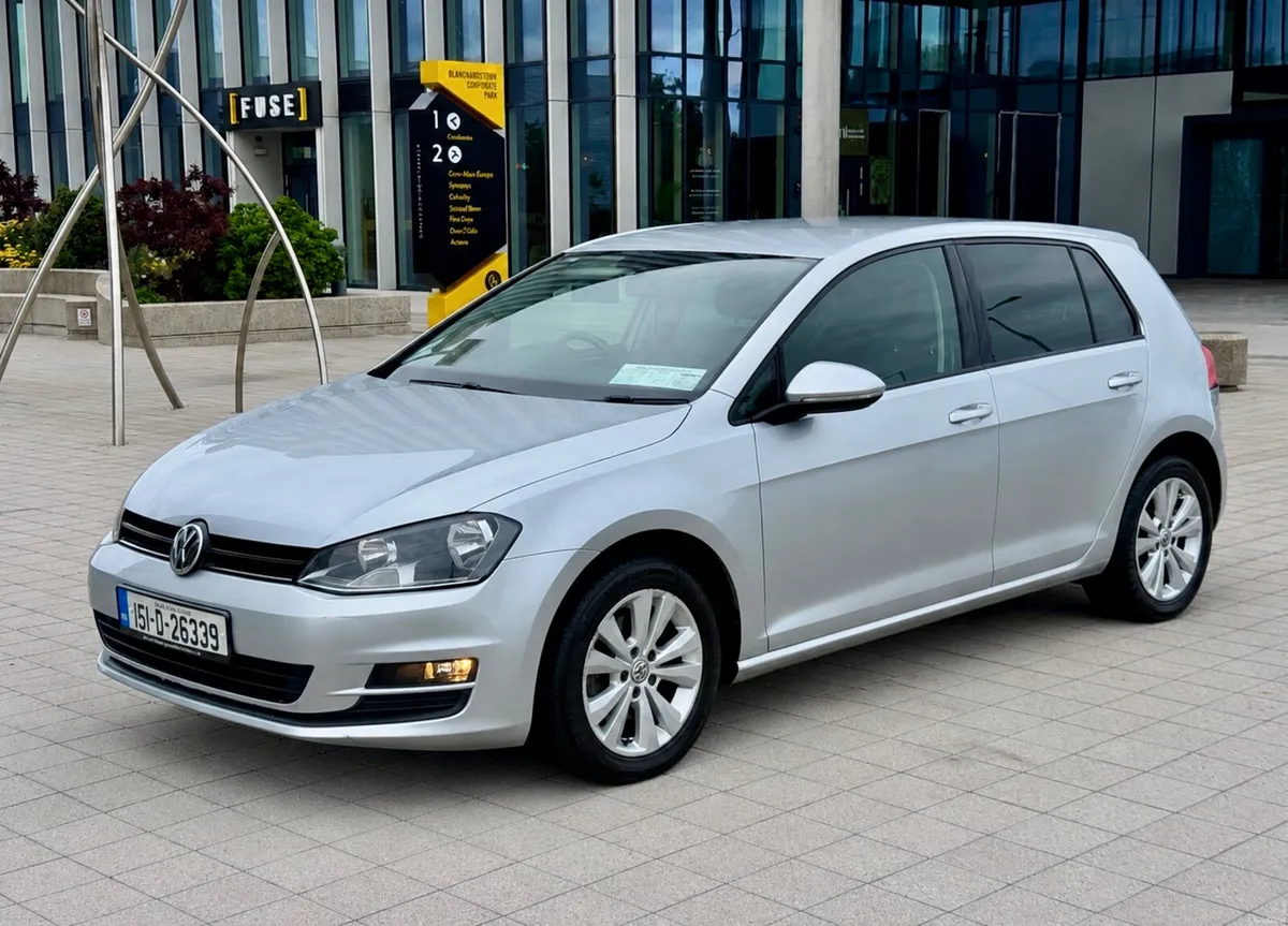 💥2015 Vw Golf 1,6Tdi | VERY LOW MILEAGE ✅ NEW NCT - Image 1