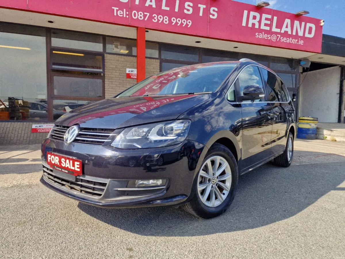 Volkswagen Sharan LOW MILEAGE, new nct, black - Image 2
