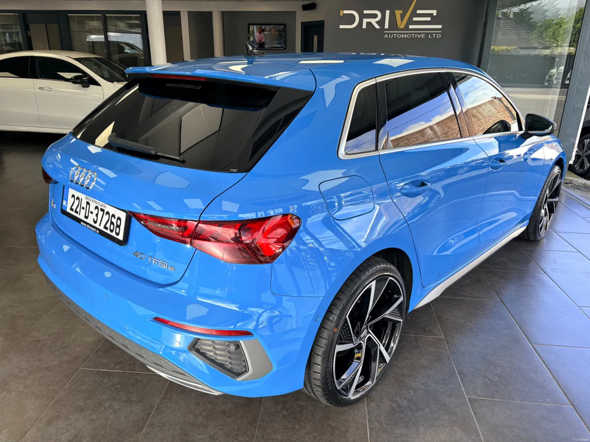 Audi A3 S-Line 2022 1.4 TSI Hybrid ***Turbo Blue** - Image 3