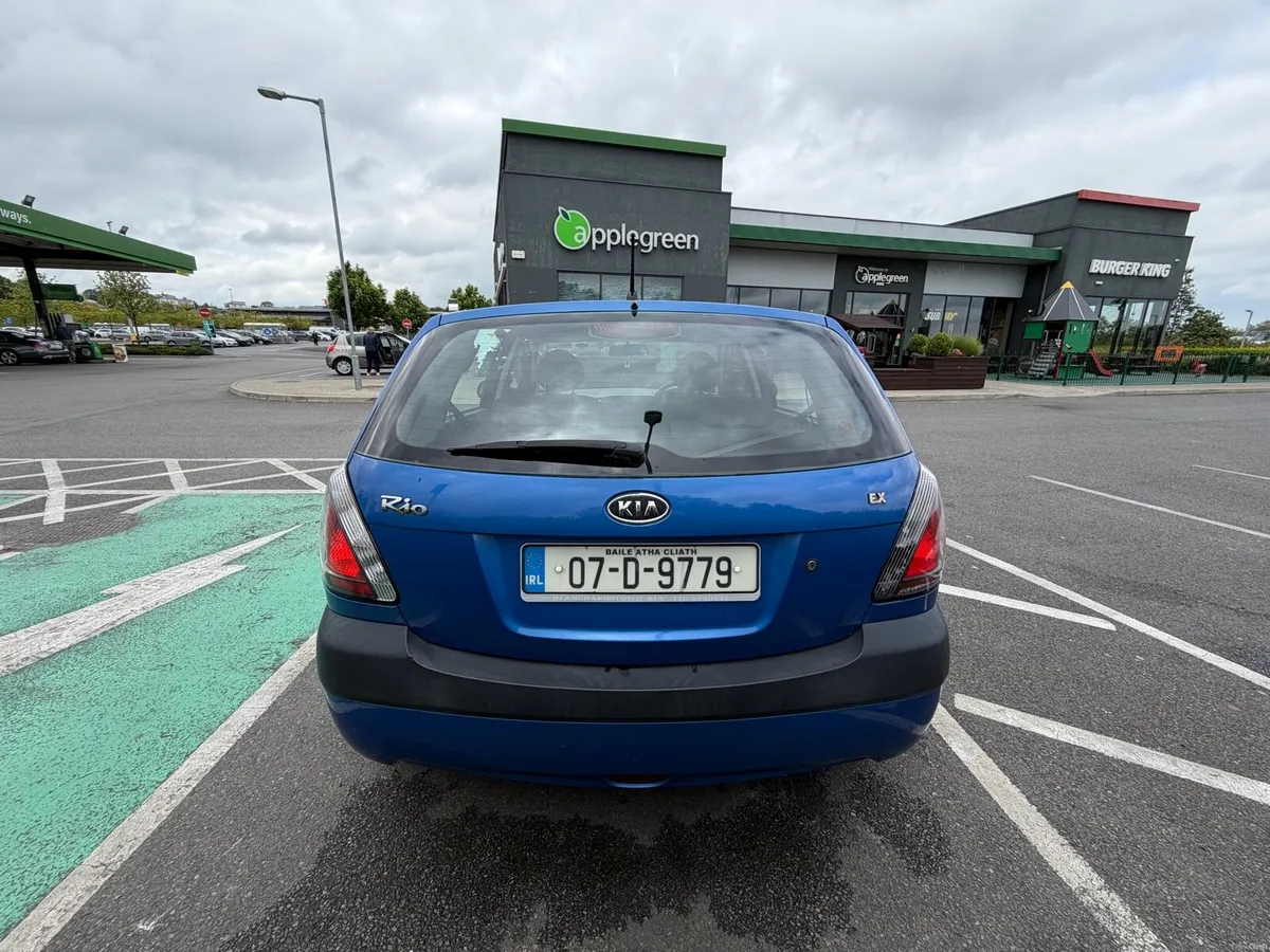 2007 Kia Rio 1.3 Petrol- New Nct-Low Millage - Image 4