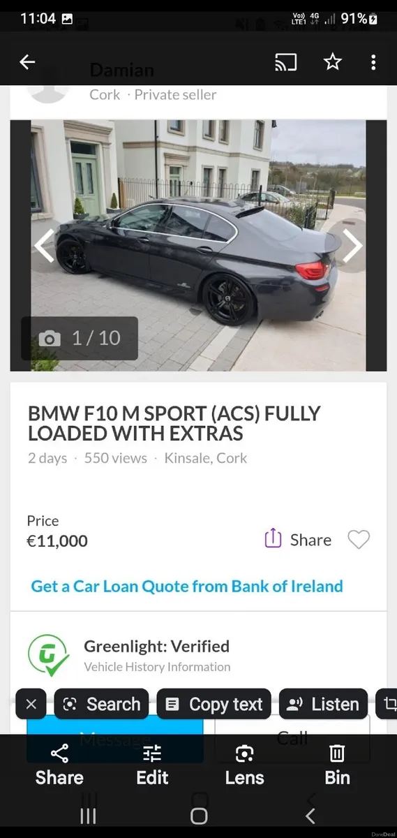 BMW 5-Series 2011 - Image 2