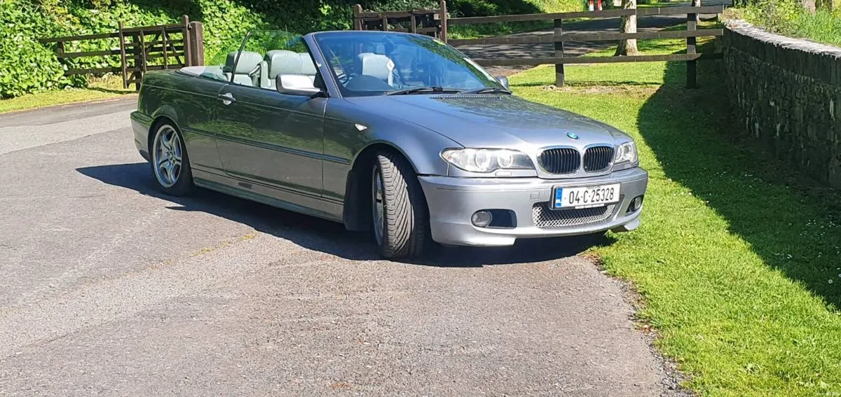 2004 BMW 318CI M-SPORT CONVERTIBLE WITH HAR TOP - Image 1