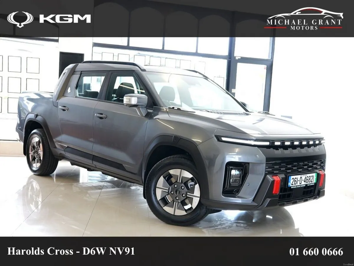 KGM Musso EV ELECTRIC PICK UP TRUCK DOUBLE CAB N1 - Image 1