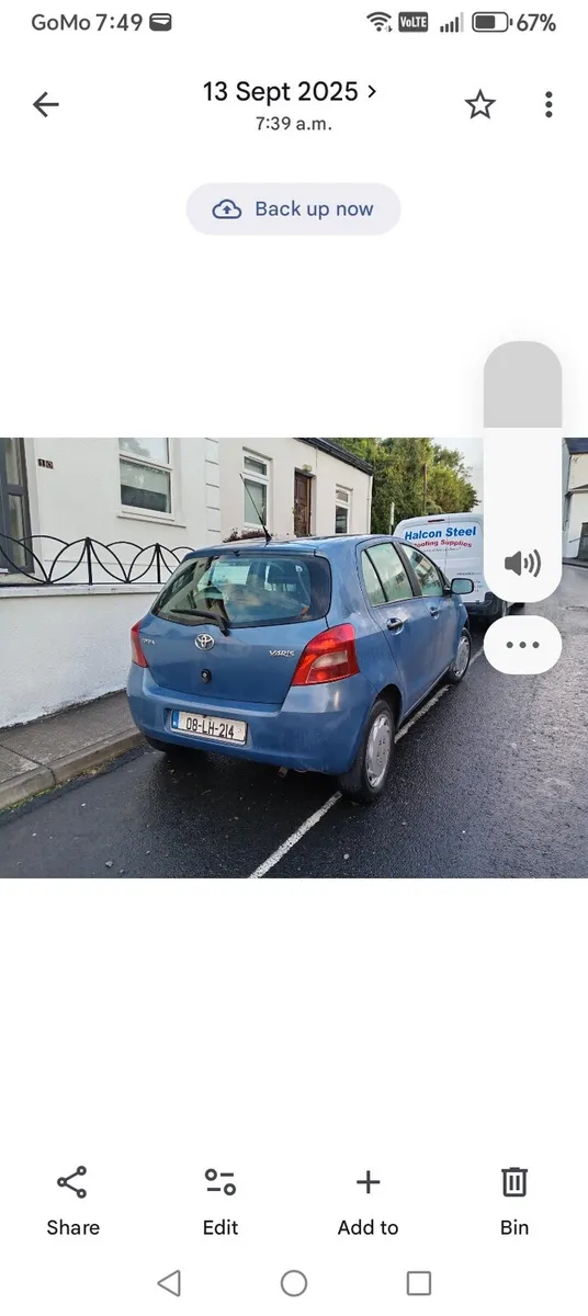 Toyota Yaris 1.0l. Petrol, Trade-in-No NCT - Image 3