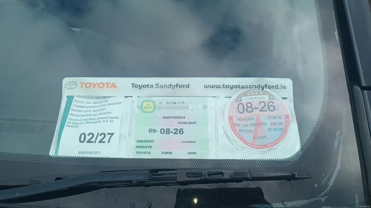 Toyota Yaris 2006 - Image 3