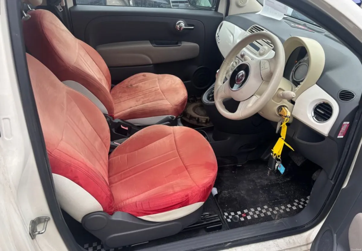 2015 FIAT 500 WHITE AUTOMATIC - Image 3