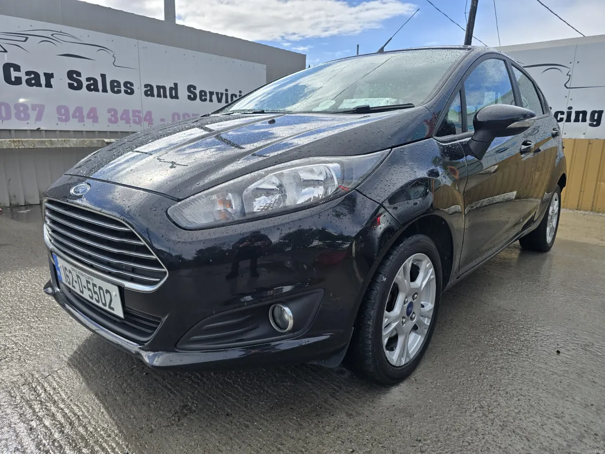 162 Ford Fiesta 1.2 Petrol Manual ZETEC Warranty - Image 1