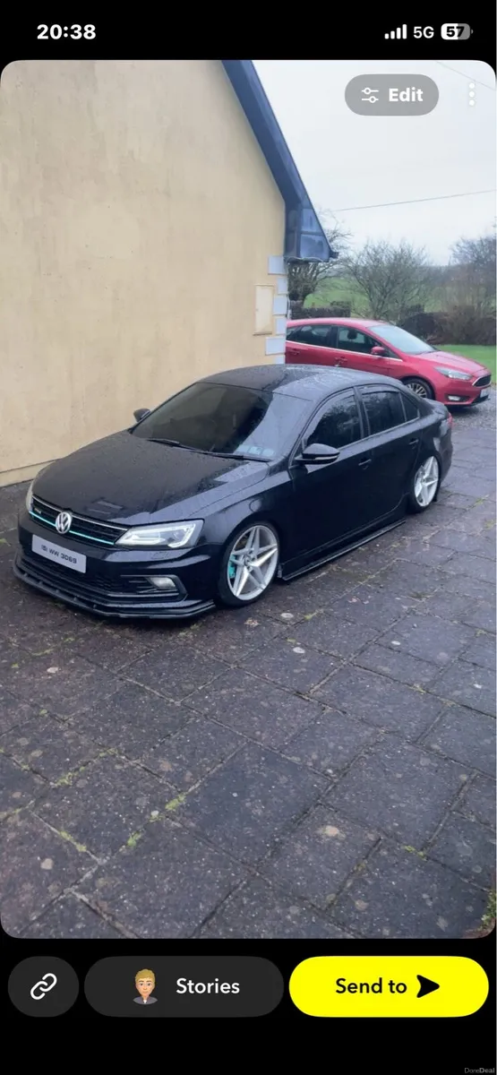 Bagged Jetta - Image 1