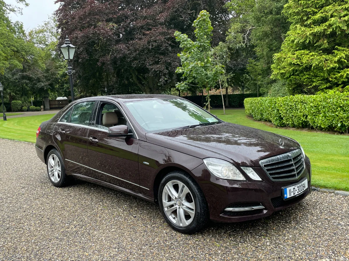 2011 Mercedes-Benz E-Class E200 CDI New NCT €6995 - Image 1