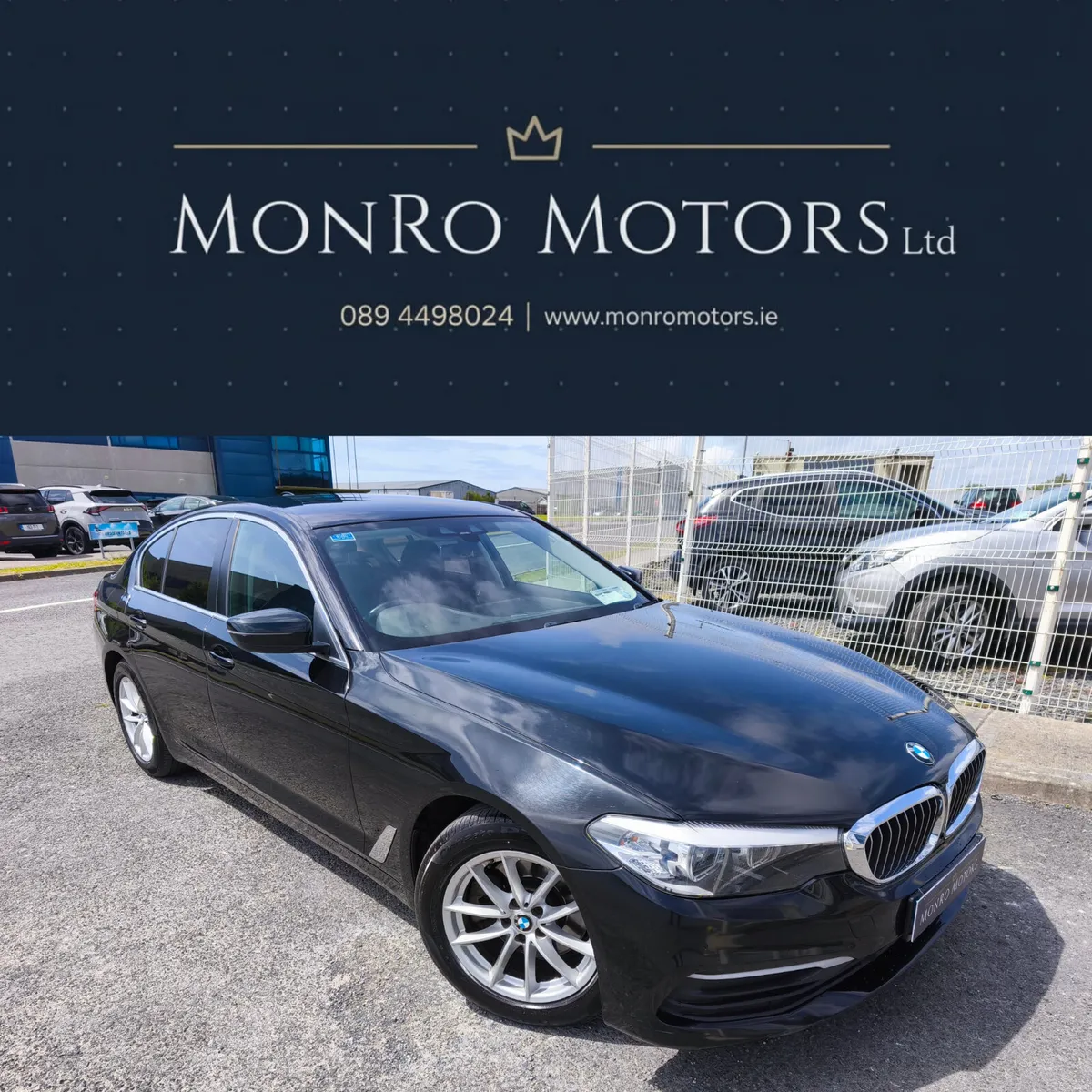 BMW 5-Series 2019 520d SE Auto, Nct and Tax - Image 1