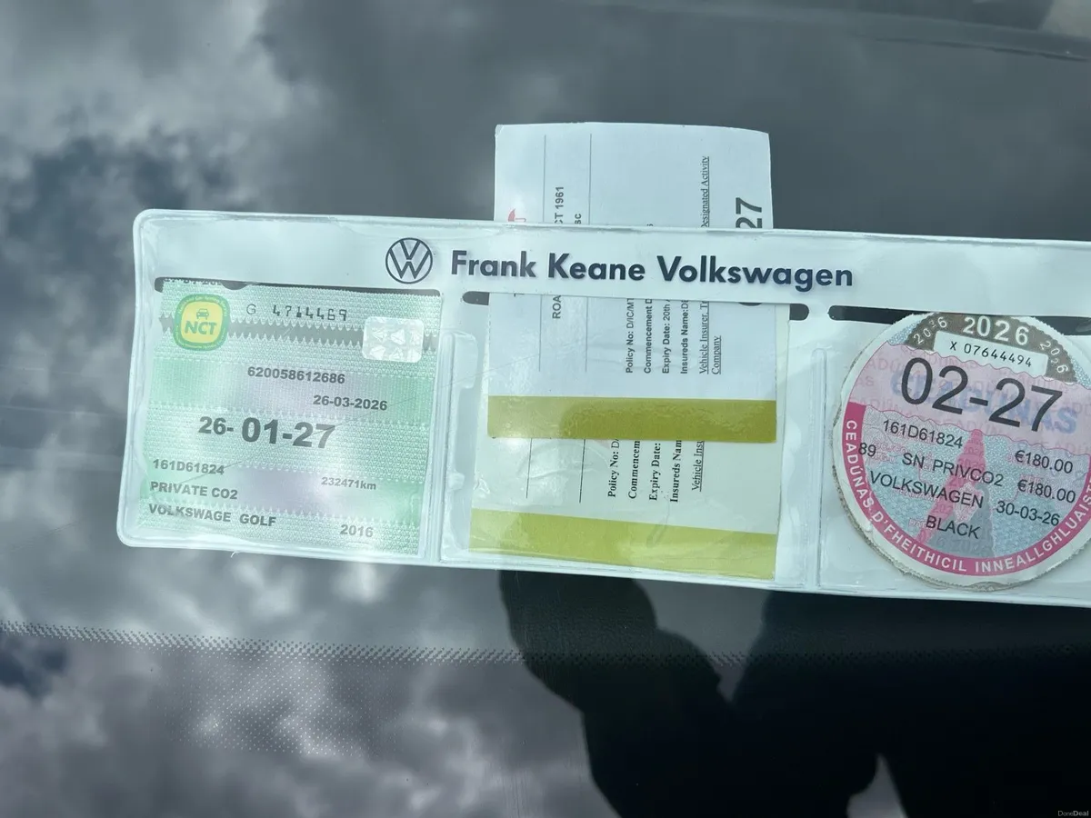 2016 Volkswagen golf 1.6tdi - Image 3