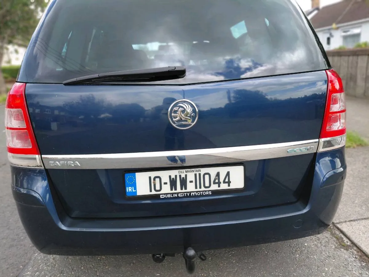 Vauxhall zafira eco 1.7 bran new nct 7 seater - Image 3
