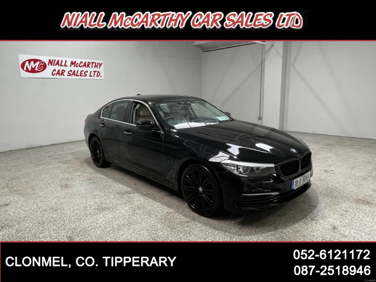 BMW 5-Series 520D SE AUTO - CREAM LEATHER - FINANC - Image 4