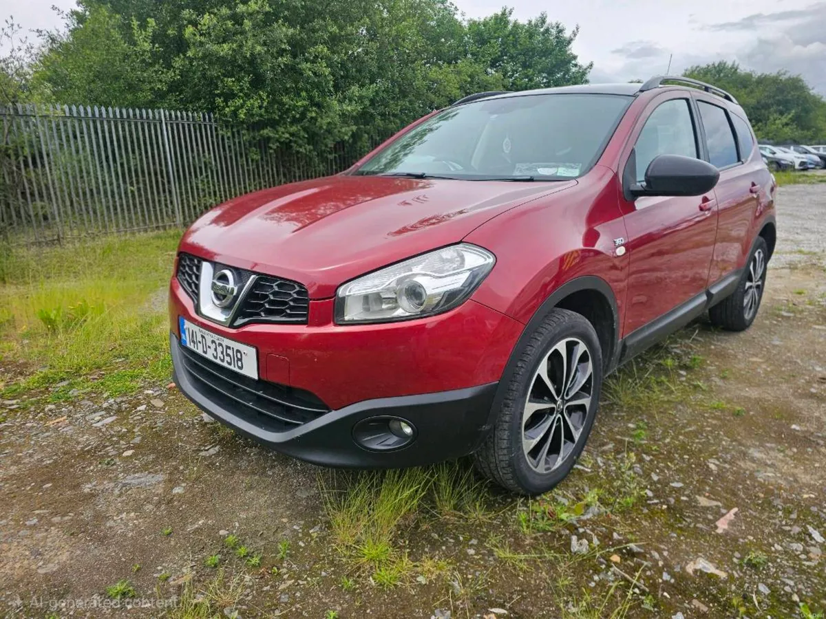 141 nissan Qashqai+2 360 7 seater tax+ nct - Image 4