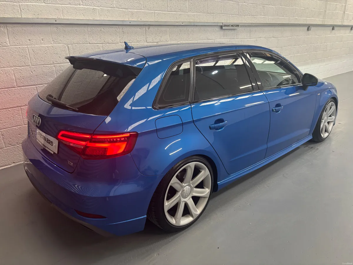 2017 (172) Audi A3 S-Line | Ara Blue | Black Ed - Image 4