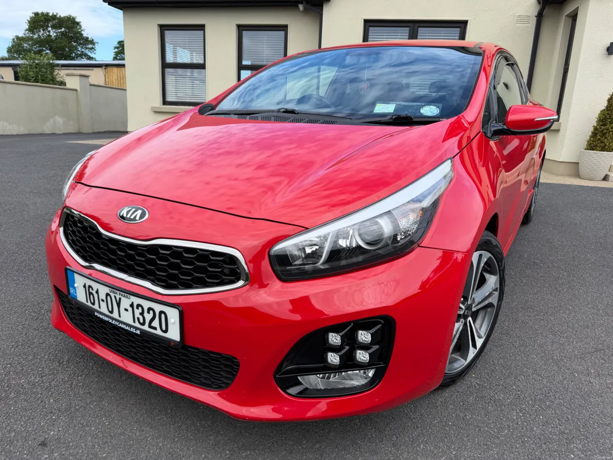 2016 Kia Ceed 1.6 Diesel 3Dr H/B GT Line NCT 03/27 - Image 1