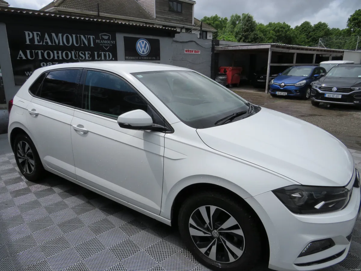 2018 VW POLO 5DR 1LT PETROL IN WHITE - Image 4