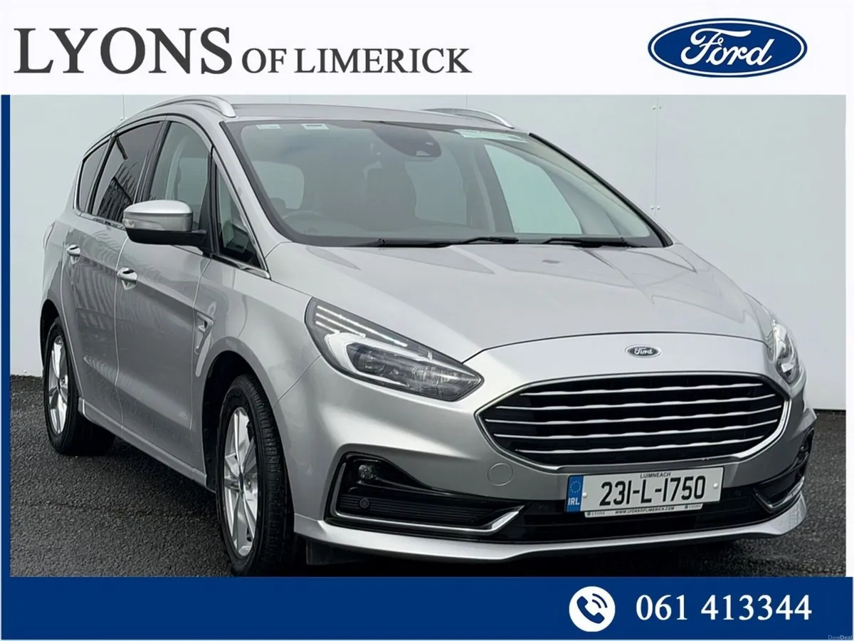 Ford S-Max 2.5 Duratec 190PS FHEV Titanium Auto - Image 1