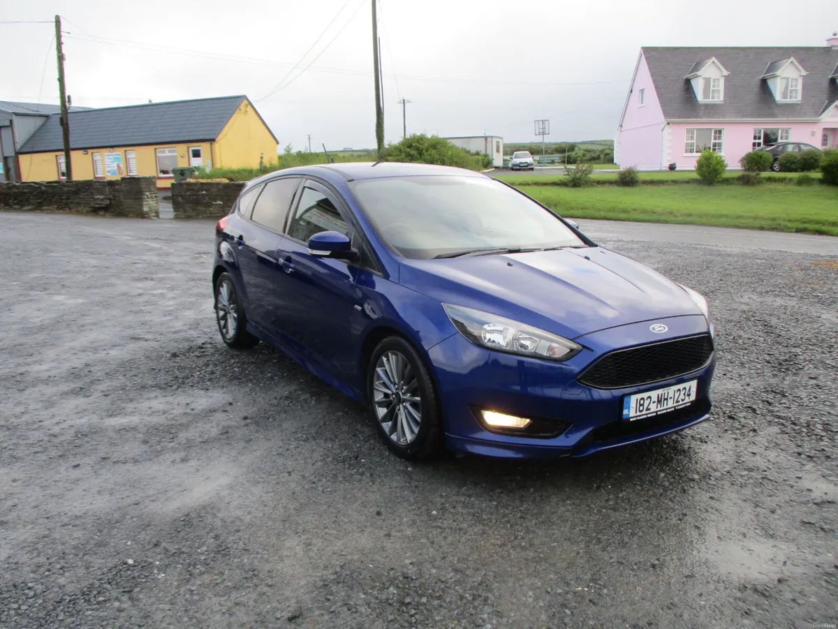 Ford Focus 2018 120BHP ST LINE MANUAL - Image 1
