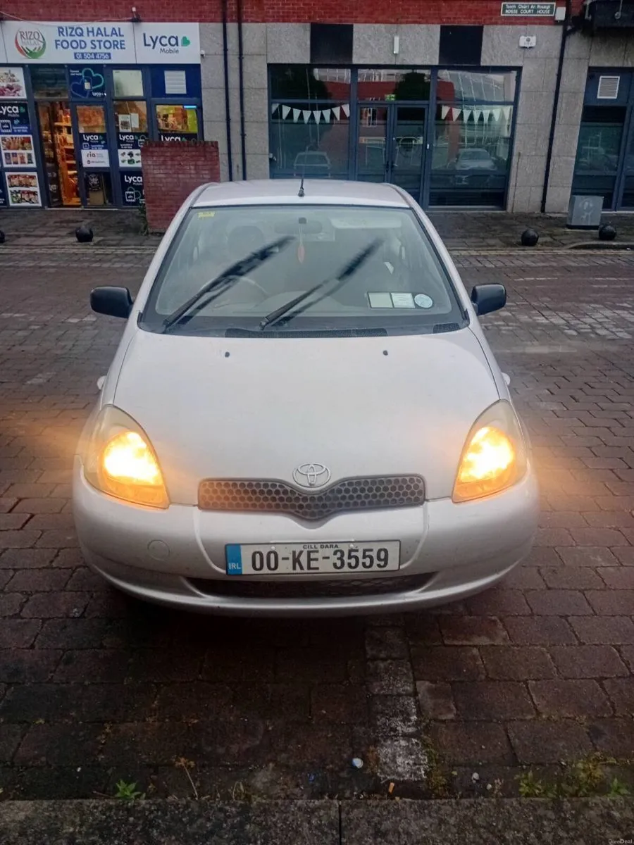 00 toyota yaris nct and tax driving perfect - Image 1