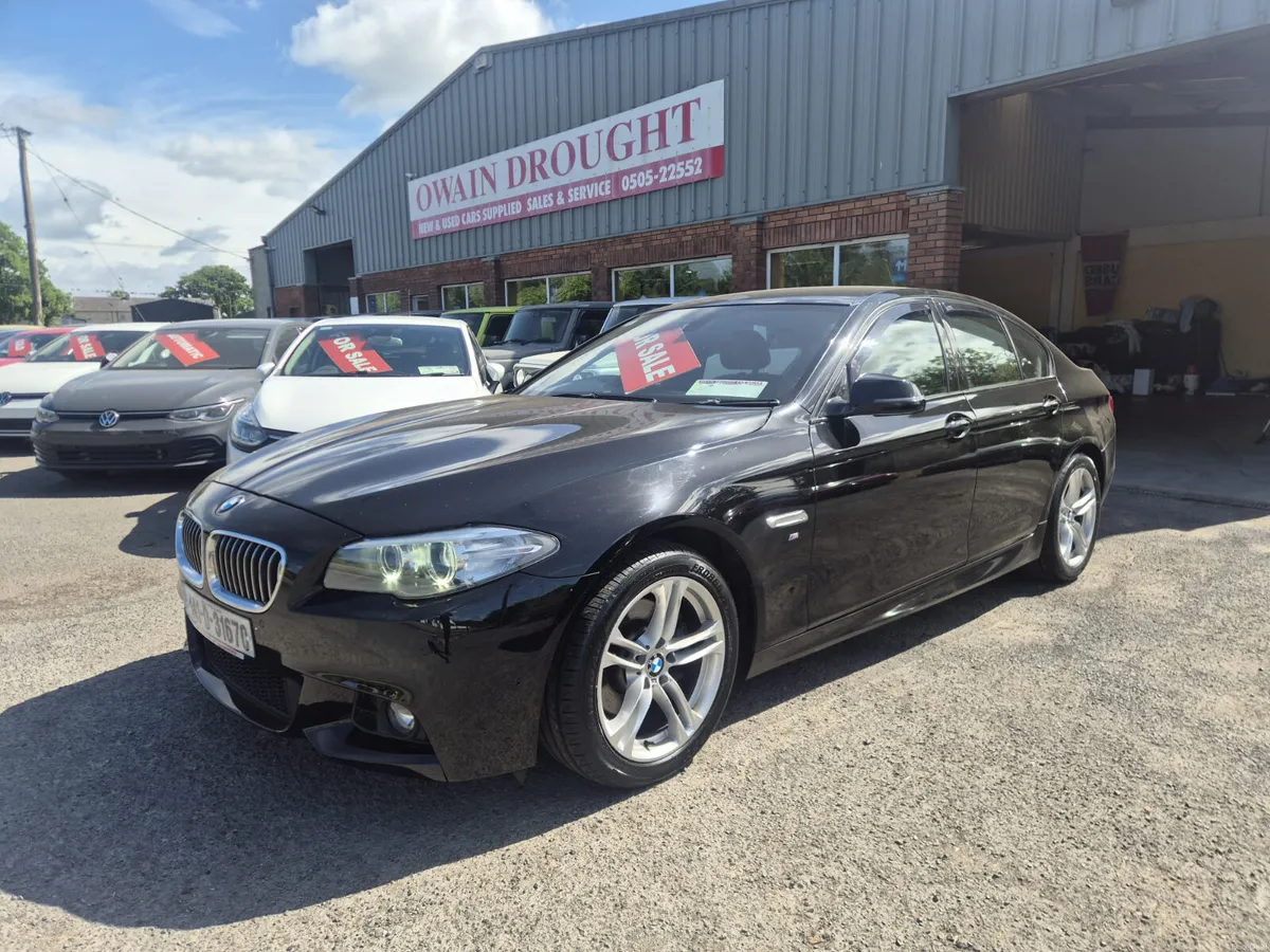 2014 BMW 518D MSPORT AUTO LOW KMS - Image 1