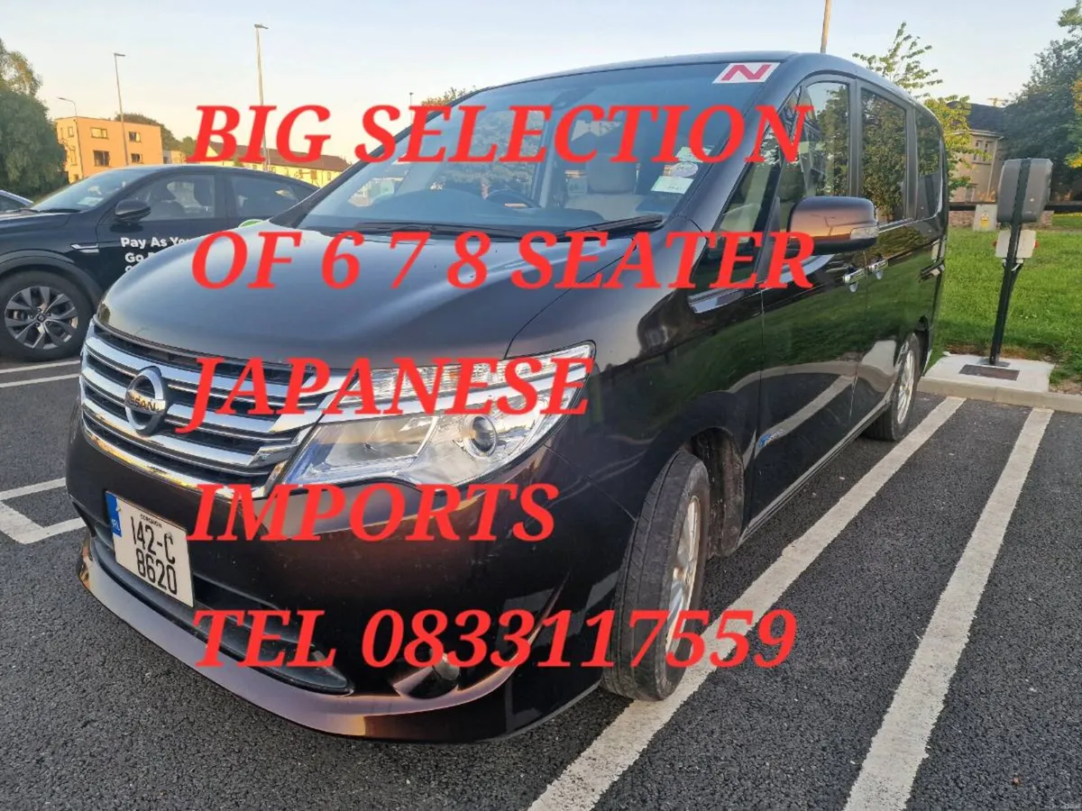2013 Nissan Serenar8Seats 89k km WARRANTY - Image 1