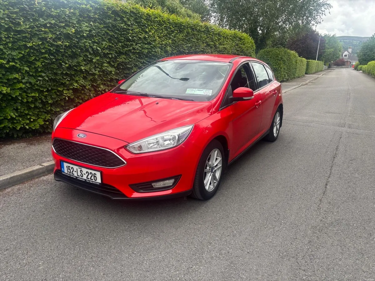2015 Ford Focus 1.5 TDCI, NCT & Tax! Beautiful Car - Image 1