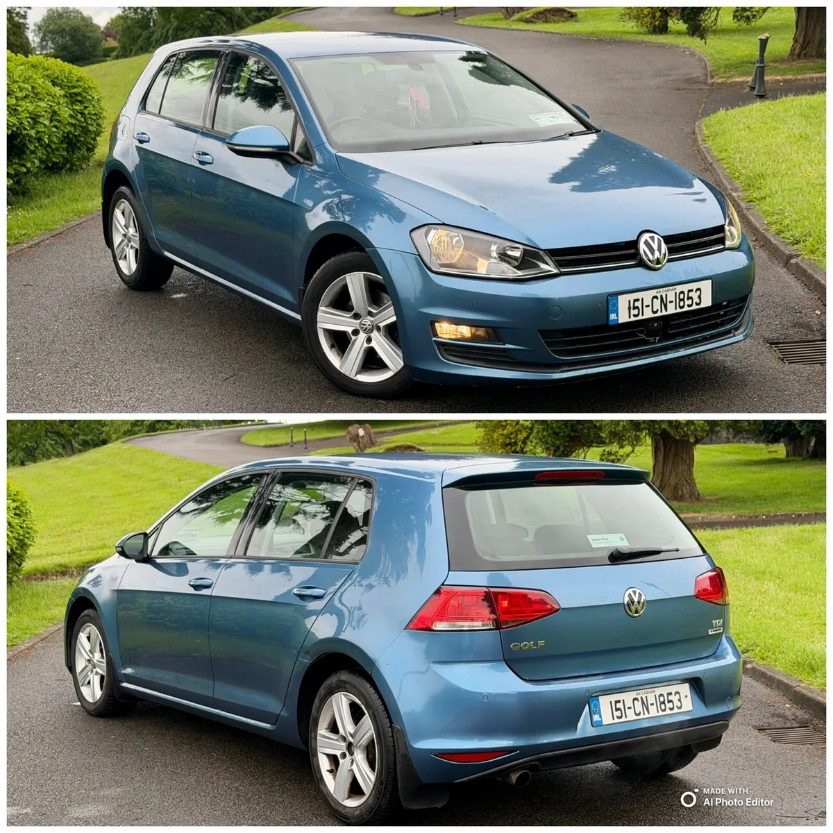 2015 Vw Golf 1.6 TDI (New Nct-05/27) Low KMS - Image 3
