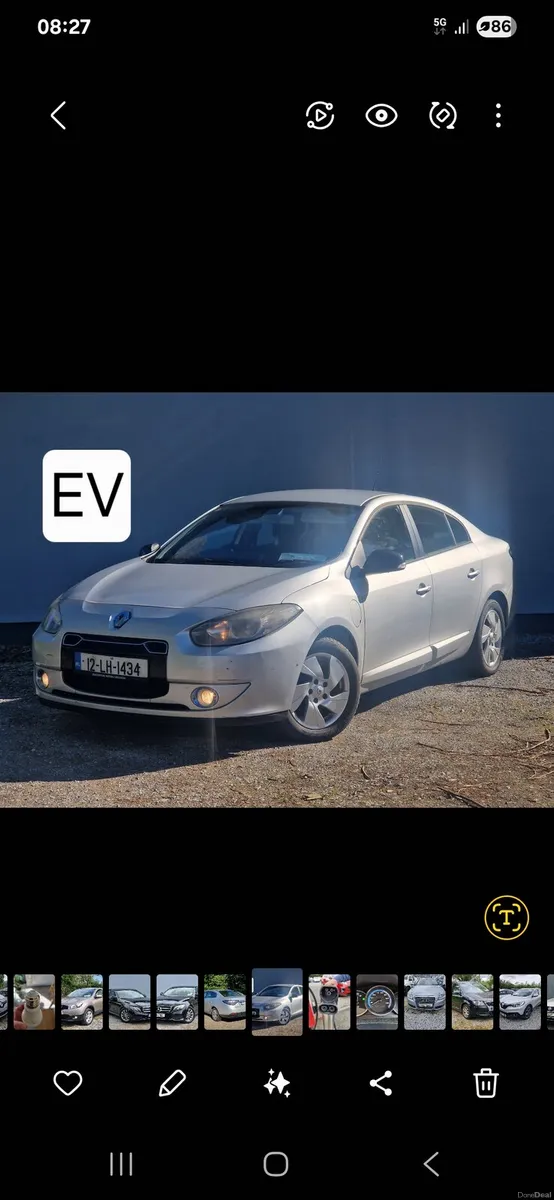 2012 RENAULT FLUENCE ELECTRIC! SAVE MONEY! - Image 1