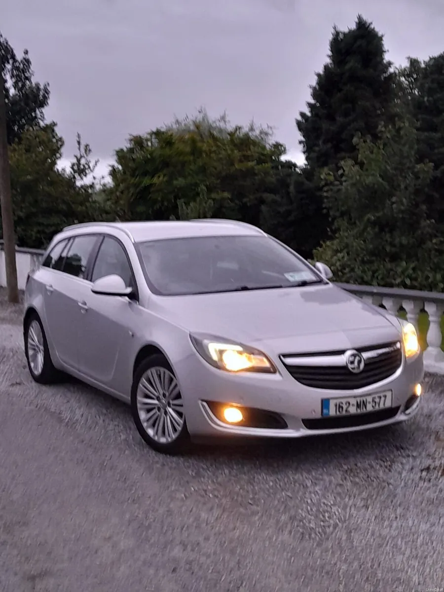 162 VAUXHALL INSIGNIA ESTATE 1.6CDTI NCT AND TAX - Image 1