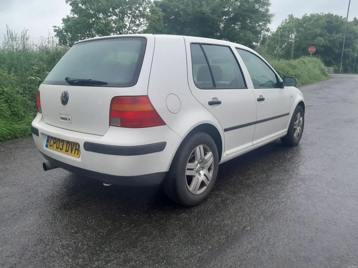 Factory White Volkswagen Golf mk4 Match 1.9 TDI - Image 2
