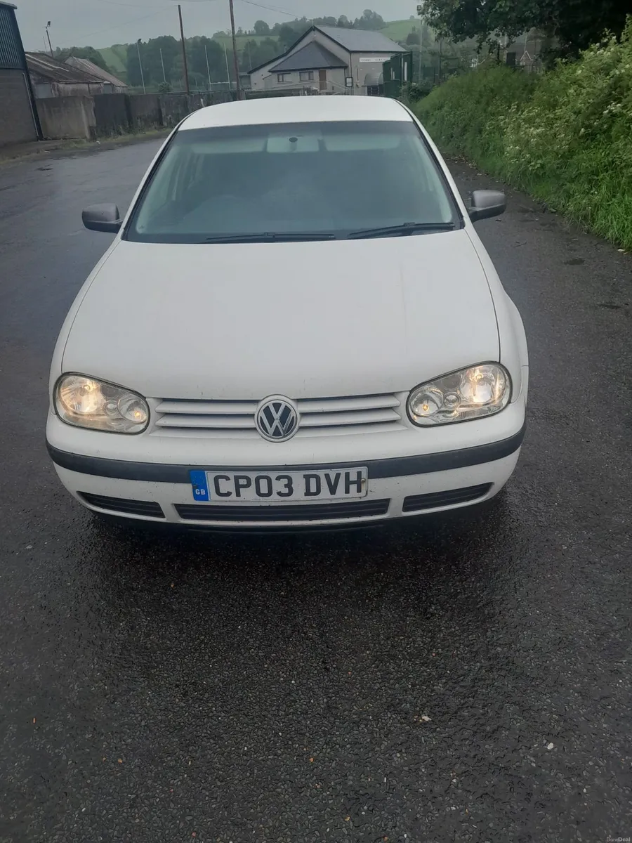 Factory White Volkswagen Golf mk4 Match 1.9 TDI - Image 4