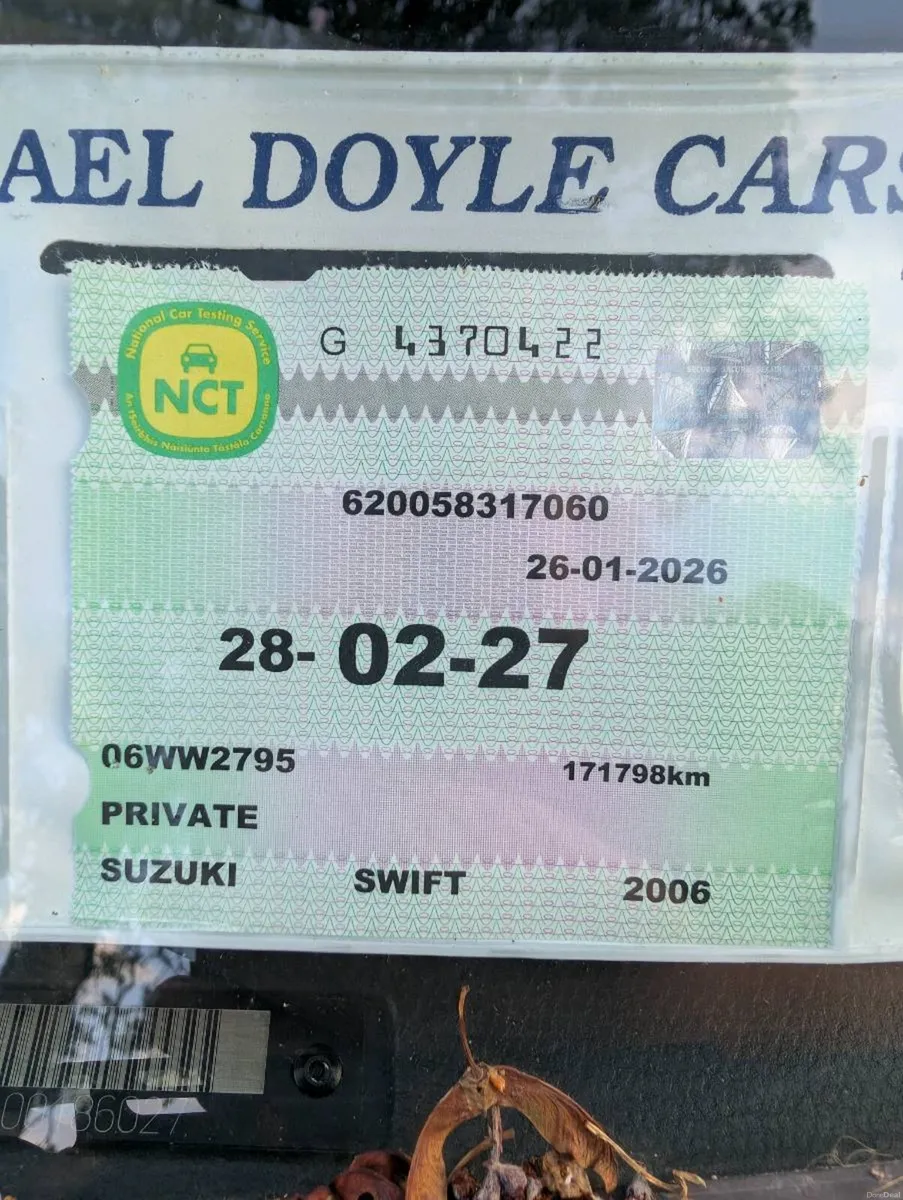 2006 Suzuki Swift 5-Door – Long NCT - Image 4