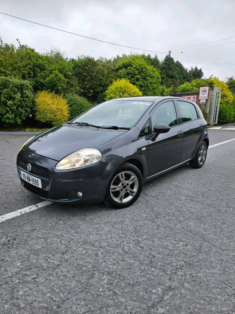 2009 Fiat Punto 1.2 Petrol Nct & Tax - Image 1
