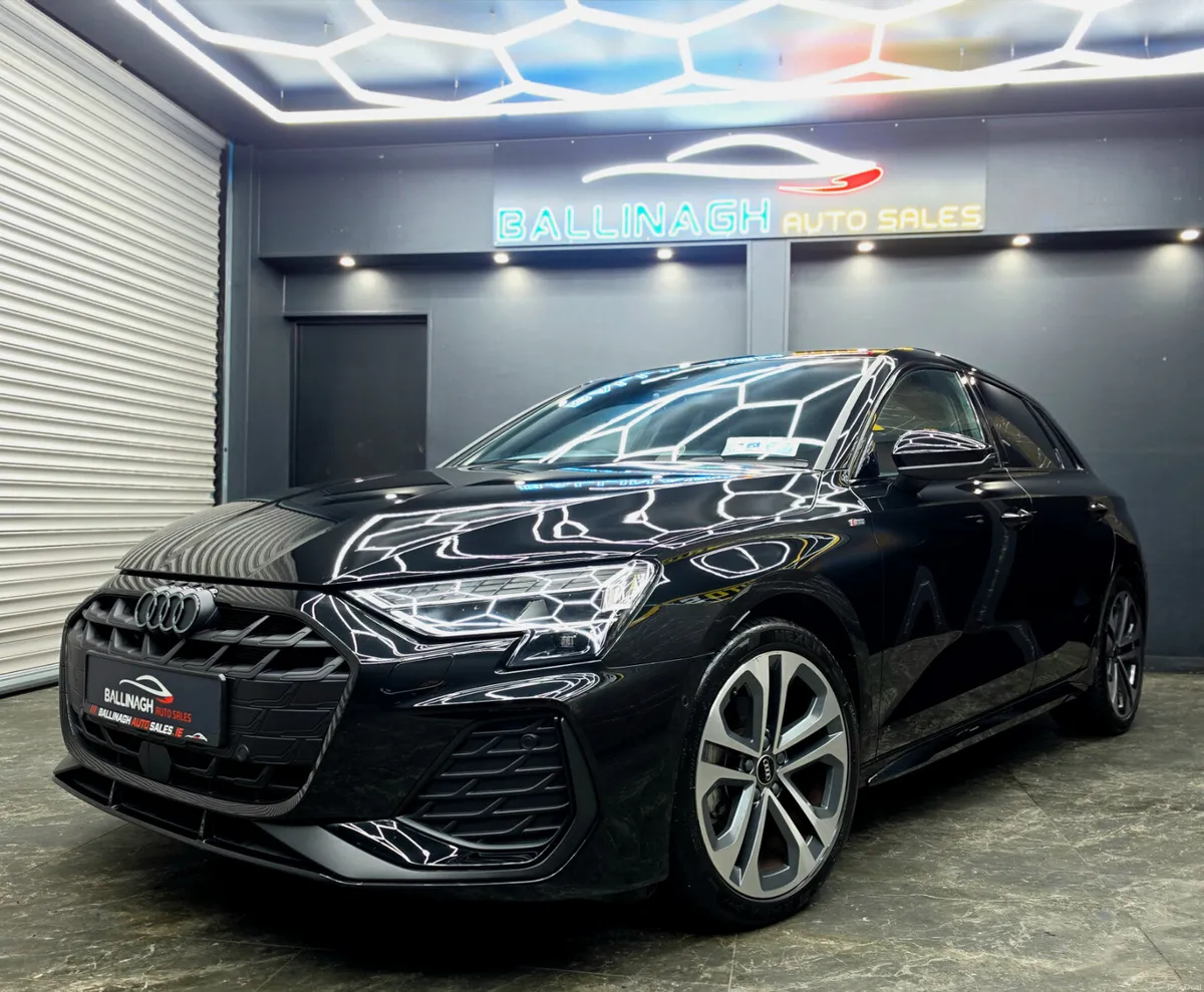 AUDI A3 2025 BLACK EDITION S-LINE 150bhp - Image 1