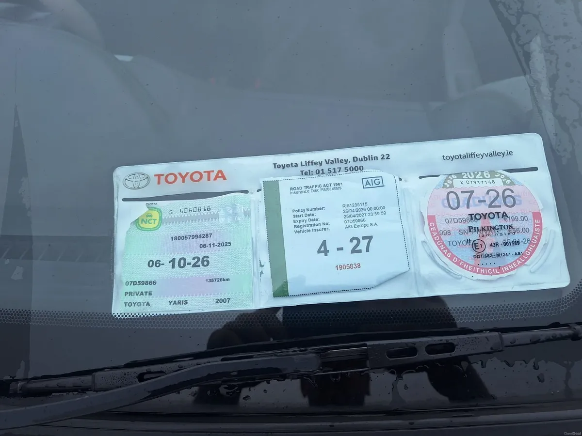 Toyota Yaris 2007 - Image 3