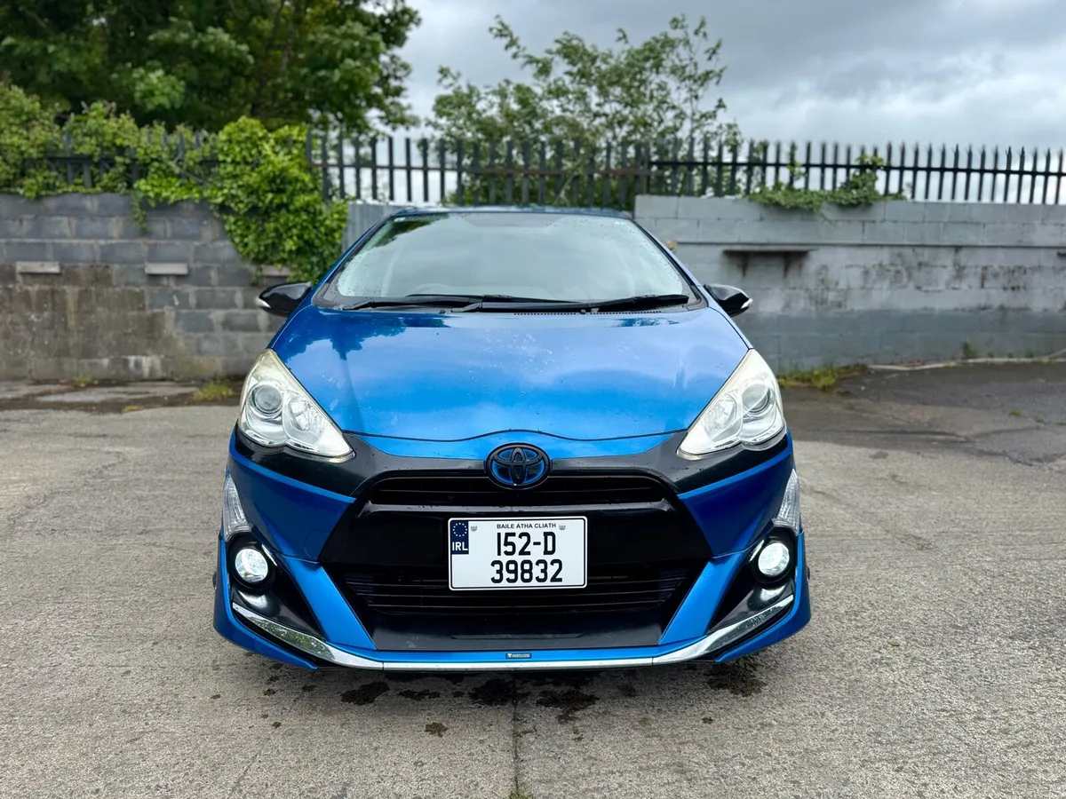 2015 TOYOTA AQUA. MUST SEE. NEW NCT. AUTO 1.5L HYB - Image 2