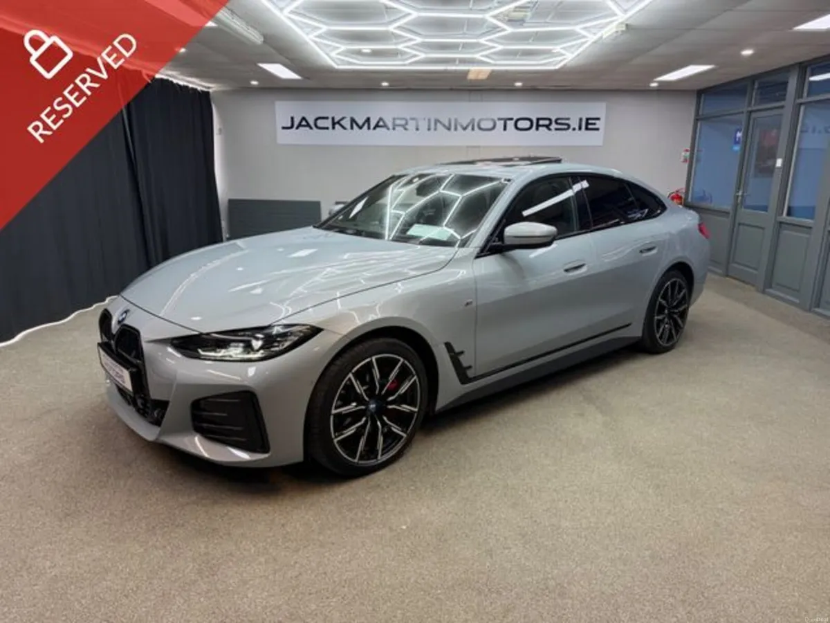 BMW i4 M Sport Pro Brooklyn Grey Sunroof **Deposit - Image 1