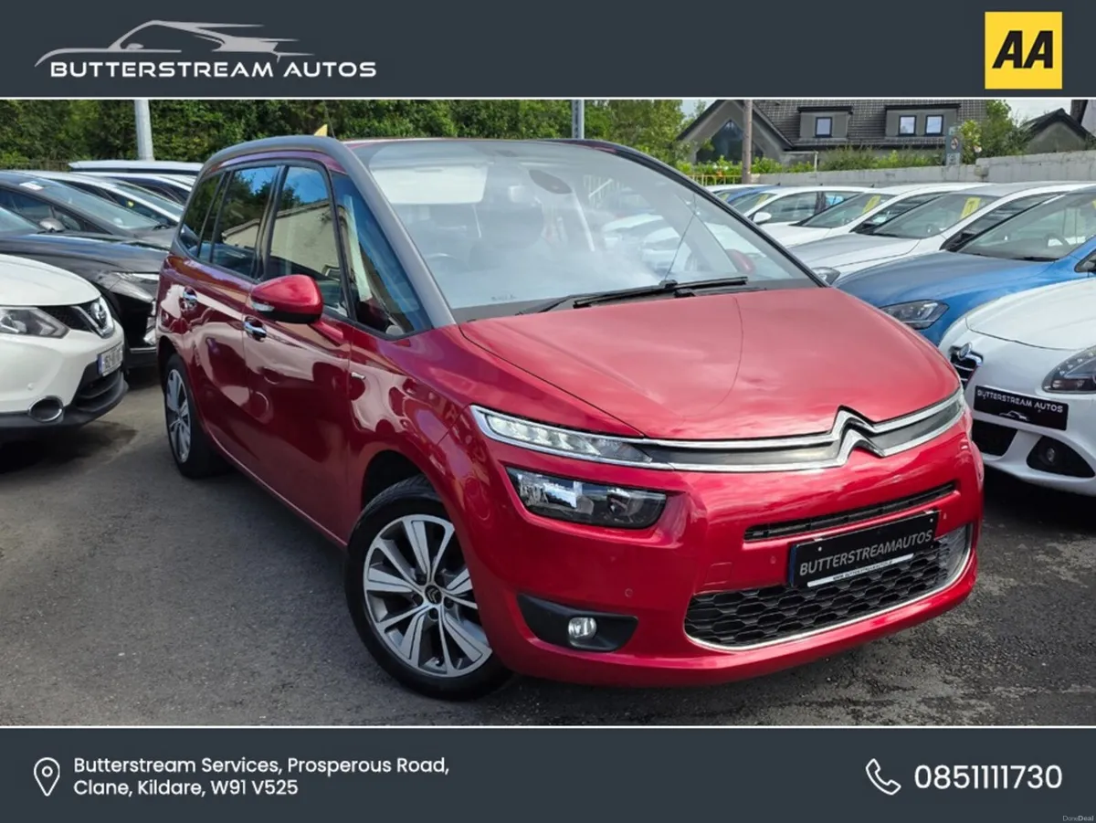 Citroen Grand C4 Picasso 7S BLUEHDI 120BHP SS EXCL - Image 1