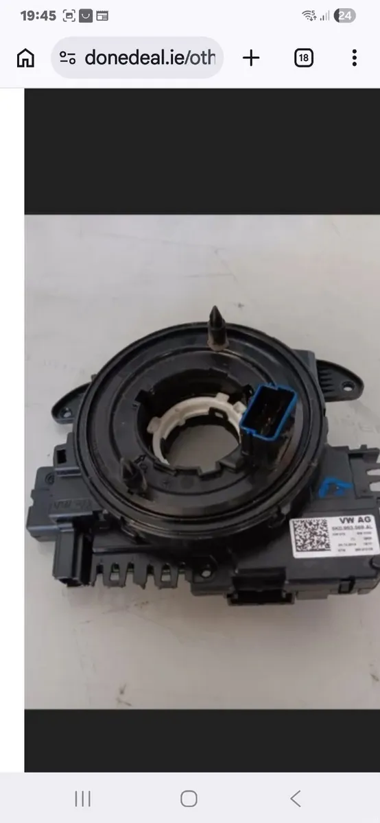 Audi A1  clockspring repair while you wait - Image 5