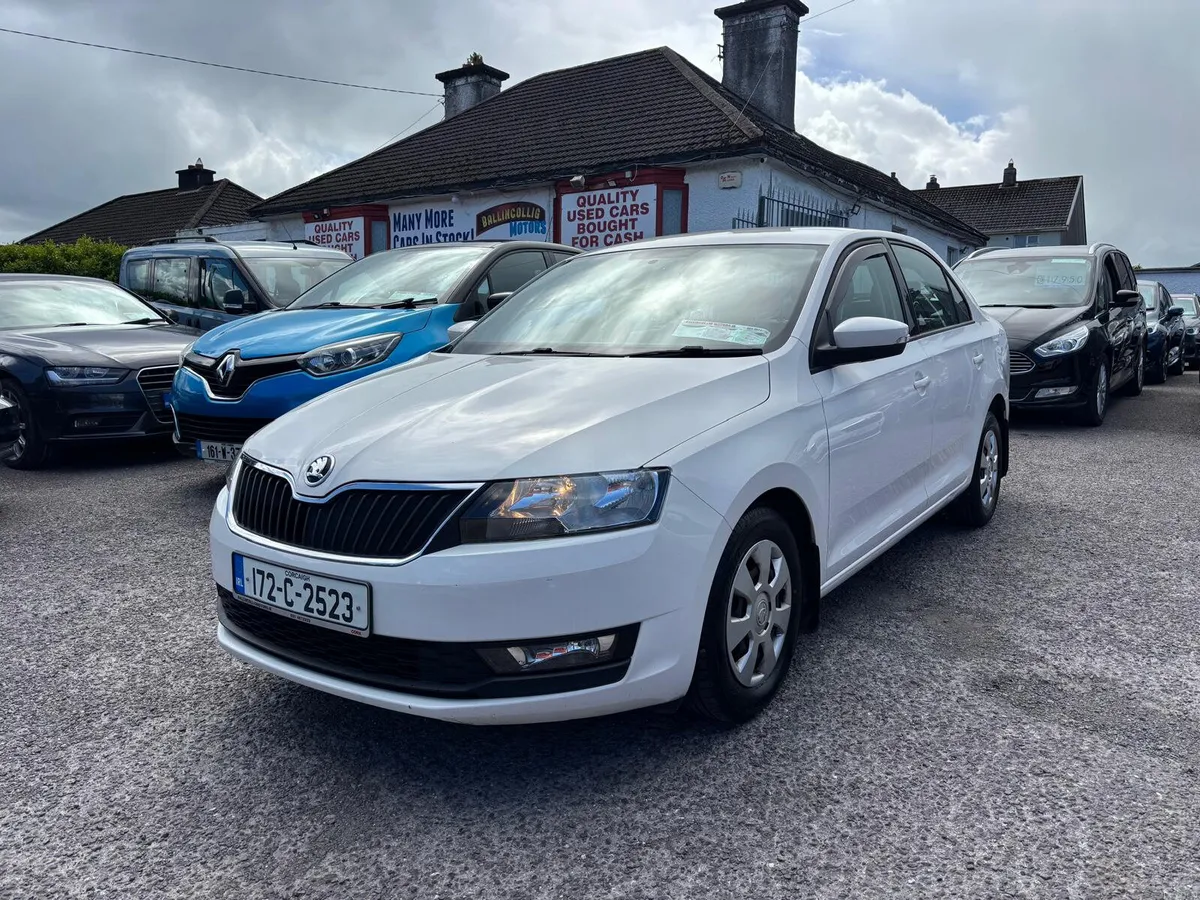 Skoda Rapid 2017  PETROL  VERY  LOW  MILEAGE - Image 2