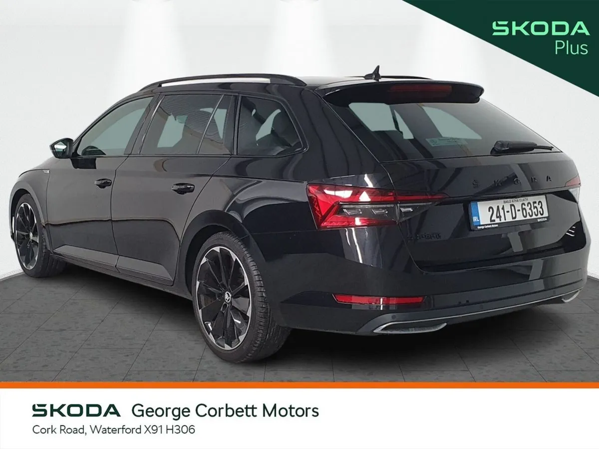 Skoda Superb Combi Sportline 2.0TDi DSG - Sunroof, - Image 3