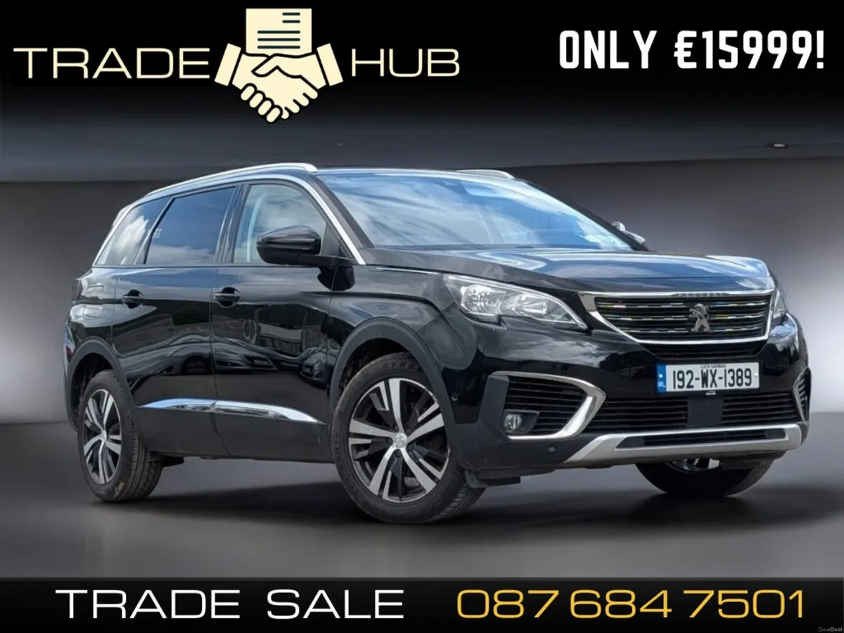 2019 Peugeot 5008 1.5 Diesel warranty available - Image 1